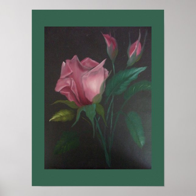 Poster Cartaz Rosa Rosa e Rosebud (Frente)