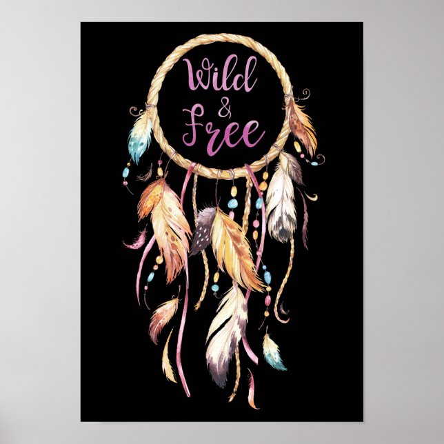 Poster Cartaz Selvagem & Livre (Frente)