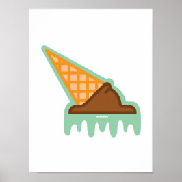 Poster Cartaz Situação Pegajosa