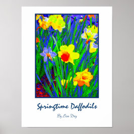 Poster Cartaz 'Springtime Daffodils'