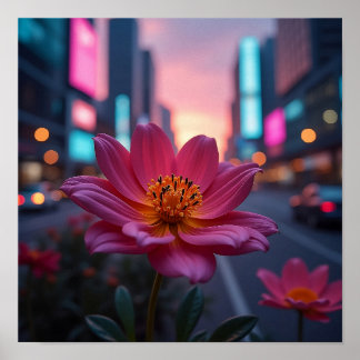 Poster cartaz Sunrise Bloom