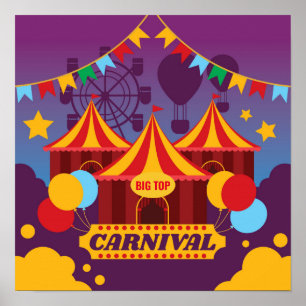 Poster Cartaz - Tenda Grande do Carnaval