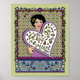 Poster Cartaz Thank You_A_8x10