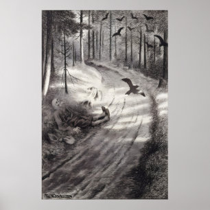 Poster Cartaz Theodor Kittelsen Fattigmannen (O Mendigo)
