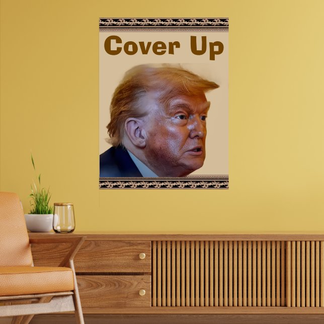 Poster Cartaz Trump/Encobrimento (Sala de Estar 2)