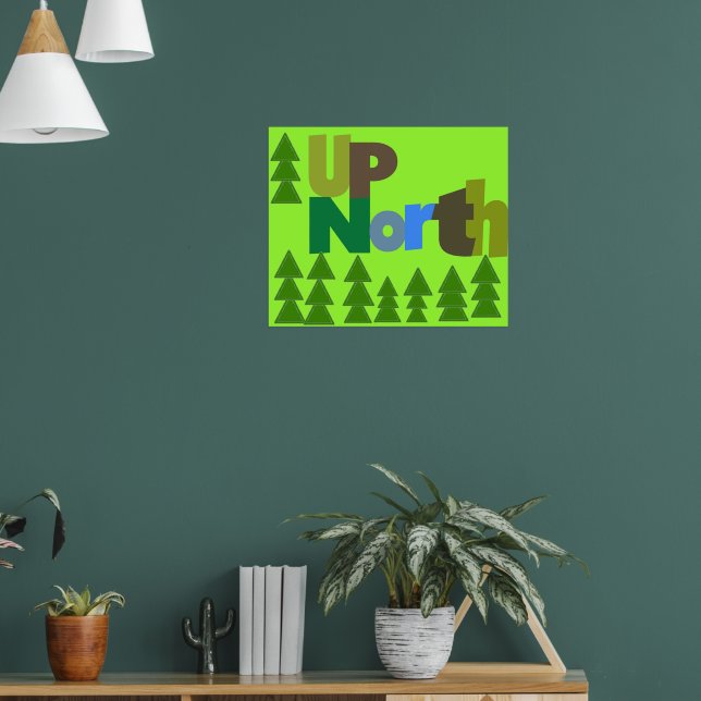Póster Cartaz Up North (Sala de Estar 1)