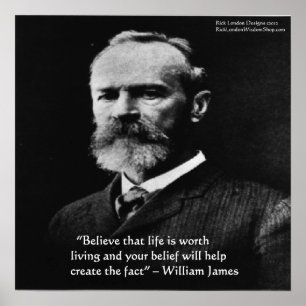 Póster Cartaz "Valor da Vida" de Wm James por Rick London