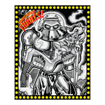 Cartaz Vana DeVinyl™/Science Fiction Thrills!
