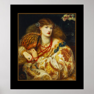 Poster Cartaz Vintage Monna 1866