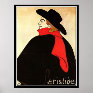 Póster cartaz vintage toulouse lautrec