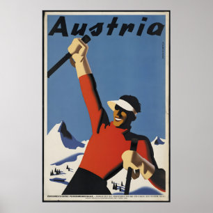 Poster Cartazes antigos da Áustria