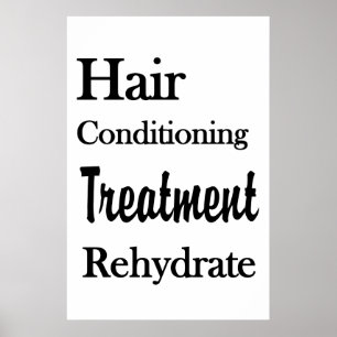 Poster Cartazes de Salão Barbearia Condicionamento Reidra