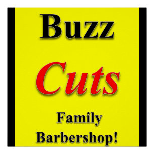 Póster Cartazes de salão de beleza, salão de unhas, barbe