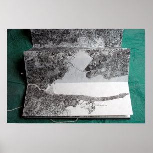 Poster Carte Blanche pour un Stylo en about de Course P