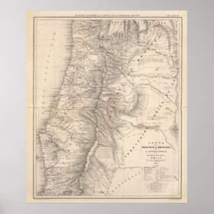 Póster Carte, Província de Mendoza, o Araucan? a