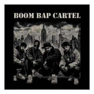 Póster Cartel Boom Bap