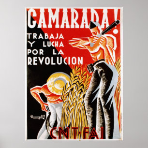 Póster Cartel Camerada!