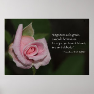 Póster Cartel do 31:30 de Proverbios