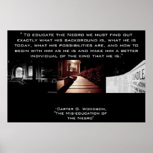 Poster Carter G Woodson-Novo