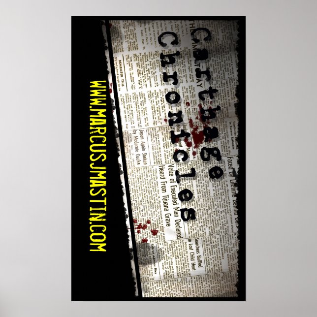 Póster Carthage Chronicles (Frente)