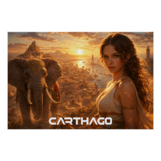 PÓSTER CARTHAGO - TUNIS