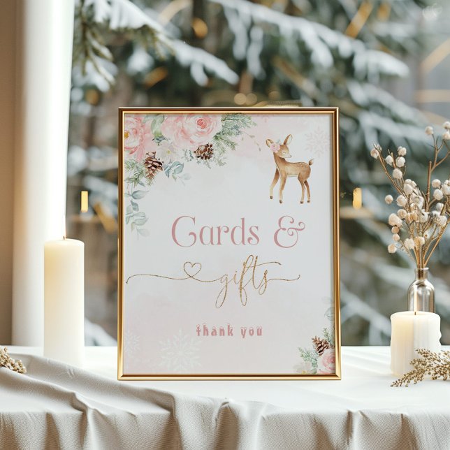 Poster Cartões de aniversário e presentes de cervos de in (Criador carregado)