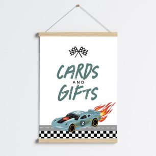 Poster Cartões de Aniversário e Sinal de Presente