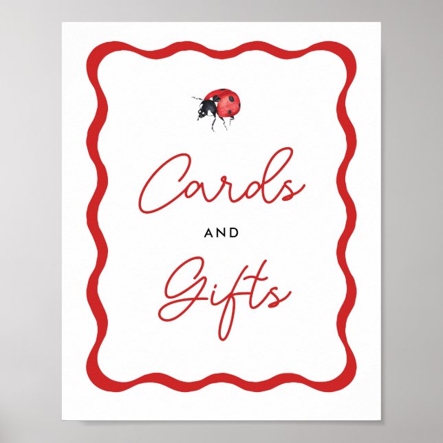 Poster Cartões de Aniversário e Sinal de Presente para Ga (Frente)