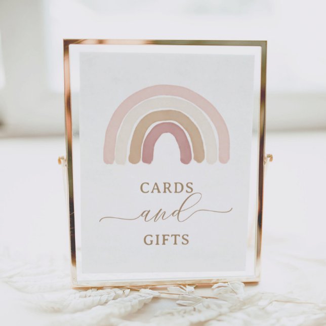 Poster Cartões de aniversário e sinal de presentes do Boh (Criador carregado)