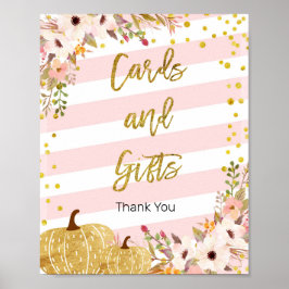 Poster Cartões de Aquarela de Bomba e Sinal de Presente