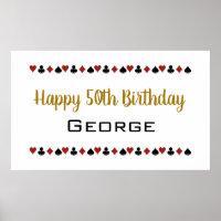 Cartões de Casino do Estilo Las Vegas Dourados Ace