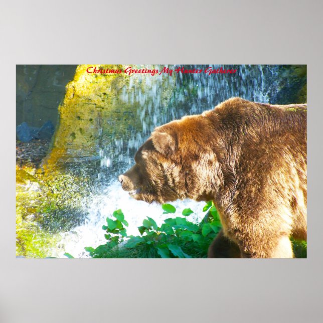 Poster Cartões de natal Meu Coletor de Caça (Frente)