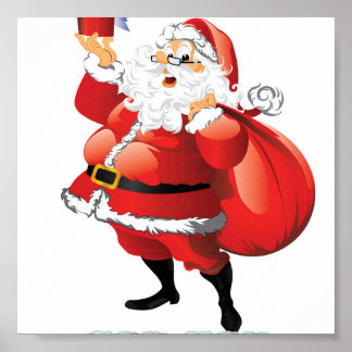 Poster Cartões de natal presentes adesivos de mesa de caf