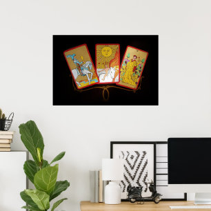 Poster Cartões de Tarot