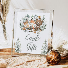 Poster Cartões e presentes Animais para bebês Eucalyptus 