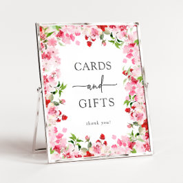 Poster Cartões e presentes coloridos