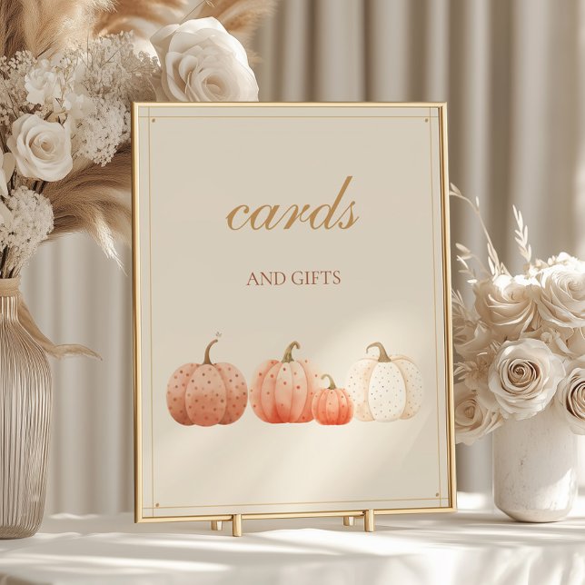 Poster Cartões e presentes de Bolinhas de queda de Boho (Criador carregado)