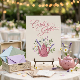 Poster Cartões e Presentes de Buquê de Flores Silvestres