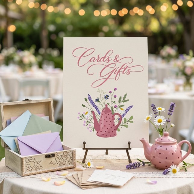 Poster Cartões e Presentes de Buquê de Flores Silvestres  (Criador carregado)