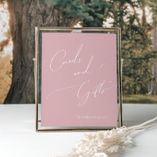 Poster Cartões e presentes de Chá de fraldas bichos-da-Ro