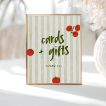 Cartões e presentes de Chá de panela de tomate