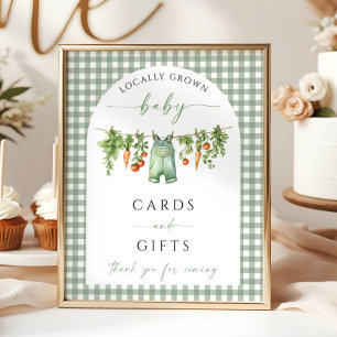 Poster Cartões e presentes de crescimento local - Sinais 