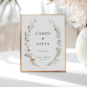 Poster Cartões e Presentes Earthy Wildflower