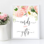 Poster Cartões e presentes em dourado cor-de-rosa, elegan<br><div class="desc">Para personalização mais avançada deste design,  basta selecionar o botão "Editar usando a Ferramenta Design" acima!</div>