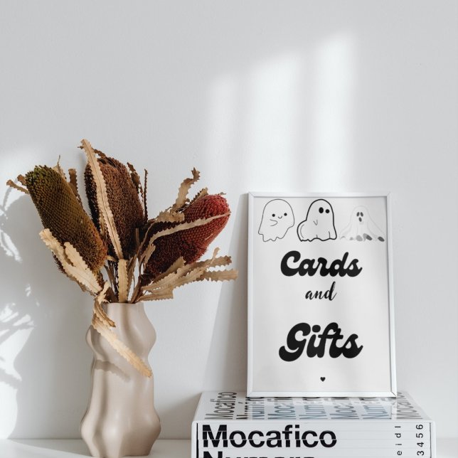 Poster Cartões e presentes jogo de chá de fraldas fantasm (Criador carregado)