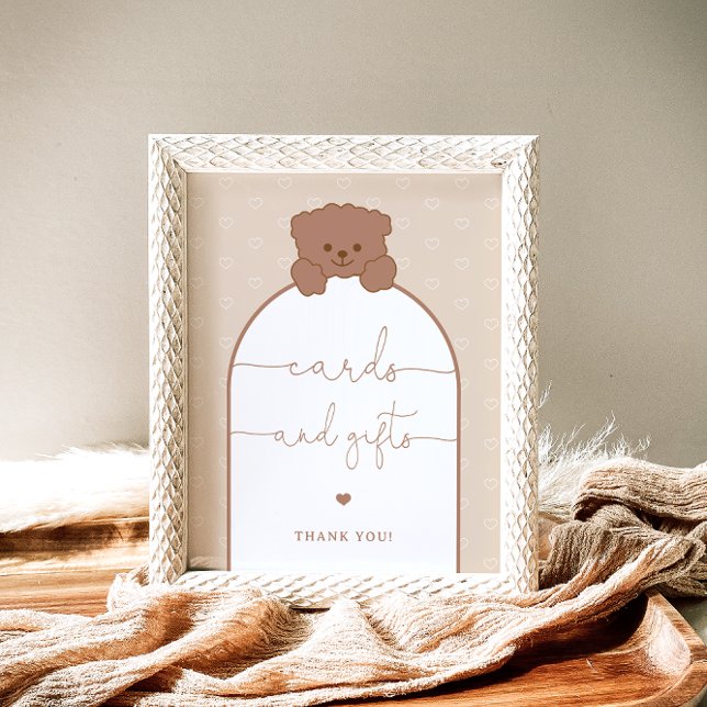 Poster Cartões e presentes modernos e modernos e minimali (Criador carregado)