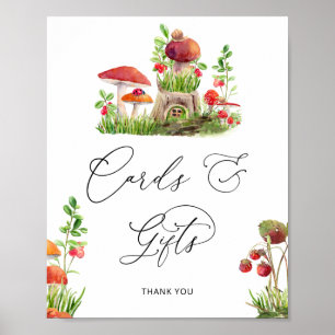 Poster Cartões e presentes naturais de madeira para cogum