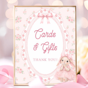 Poster Cartões e Presentes para Chá de Bebê do Pequeno Co
