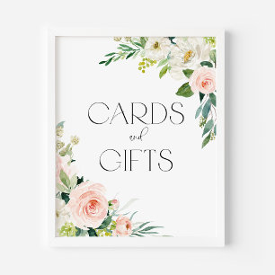 Poster Cartões e presentes para flores de jardim Bonito c