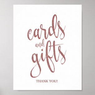 Poster Cartões e Presentes Rosa - Sinal de Casamento com